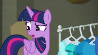 Twilight --she wouldn't like it done by color-- S6E9
