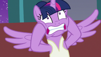 Twilight Sparkle freaking out even more S7E10