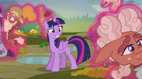 Twilight Sparkle looking embarrassed S5E23