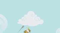 Rainbow Dash wins in a photo finish!