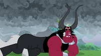 Lord Tirek straightening his jaw S9E25