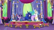 Princess Luna --We so rarely get a chance to relax and just visit-- S6E5