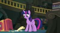 Princess Twilight finds Clover's hidden page EGFF