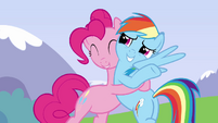 Rainbow 'Pinkie Pie, I kinda need to get going' S3E7