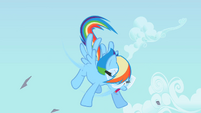 Rainbow Dash shaking S2E03