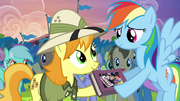 Rainbow returns the Daring Do first edition S4E22