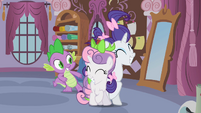 Rarity and Sweetie Belle reconcile "deal!" S02E05