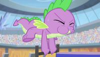 Spike exhaling feverishly S4E24