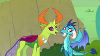 Thorax "sappy or huggy-feely about it" S7E15