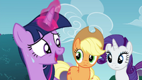 Twilight "I must have caught a particularly strong breeze" S4E26