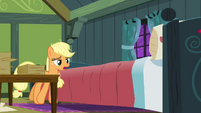 Applejack 'What are you doin' up' S3E08