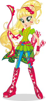 Applejack Friendship Games bio art