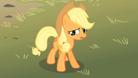 Applejack looking concerned 2 S01E18