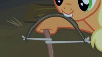 Applejack spinning a stick S3E06