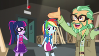 Canter Zoom praising the Equestria Girls EGS2