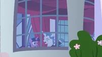 Fancy Pants points outside the window S9E13.png (734 KB) Fancy Pants points outside the window S9E13