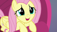 Fluttershy excited -hatching season-!- S9E9