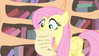 Fluttershy presents a letter S4E11