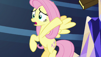 Fluttershy tosses the last book in the library away S7E20