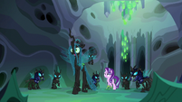 Queen Chrysalis --he'll learn just what happens-- S6E26