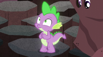 Spike stops glowing S6E5