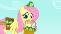 Fluttershy's front right leg detaches from her body