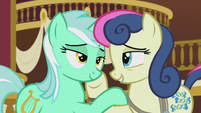 Lyra and Sweetie Drops "you're my very best friend" S5E9