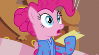 Pinkie Pie in distressed shock S7E4