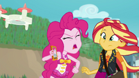 Pinkie Pie shouting "preposterous!" EGFF