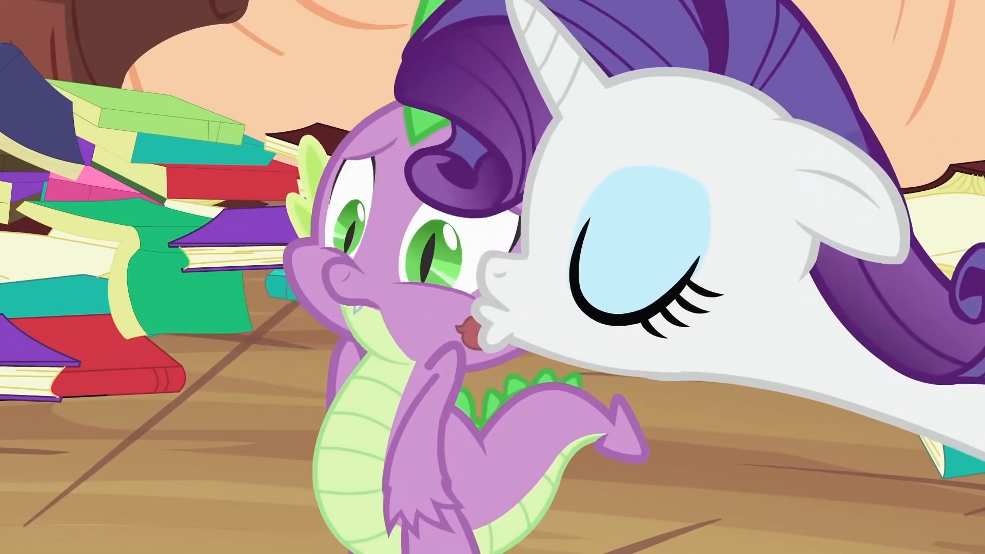 the pie that made spike eats rarity