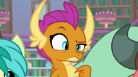 Smolder looking very curious S8E11