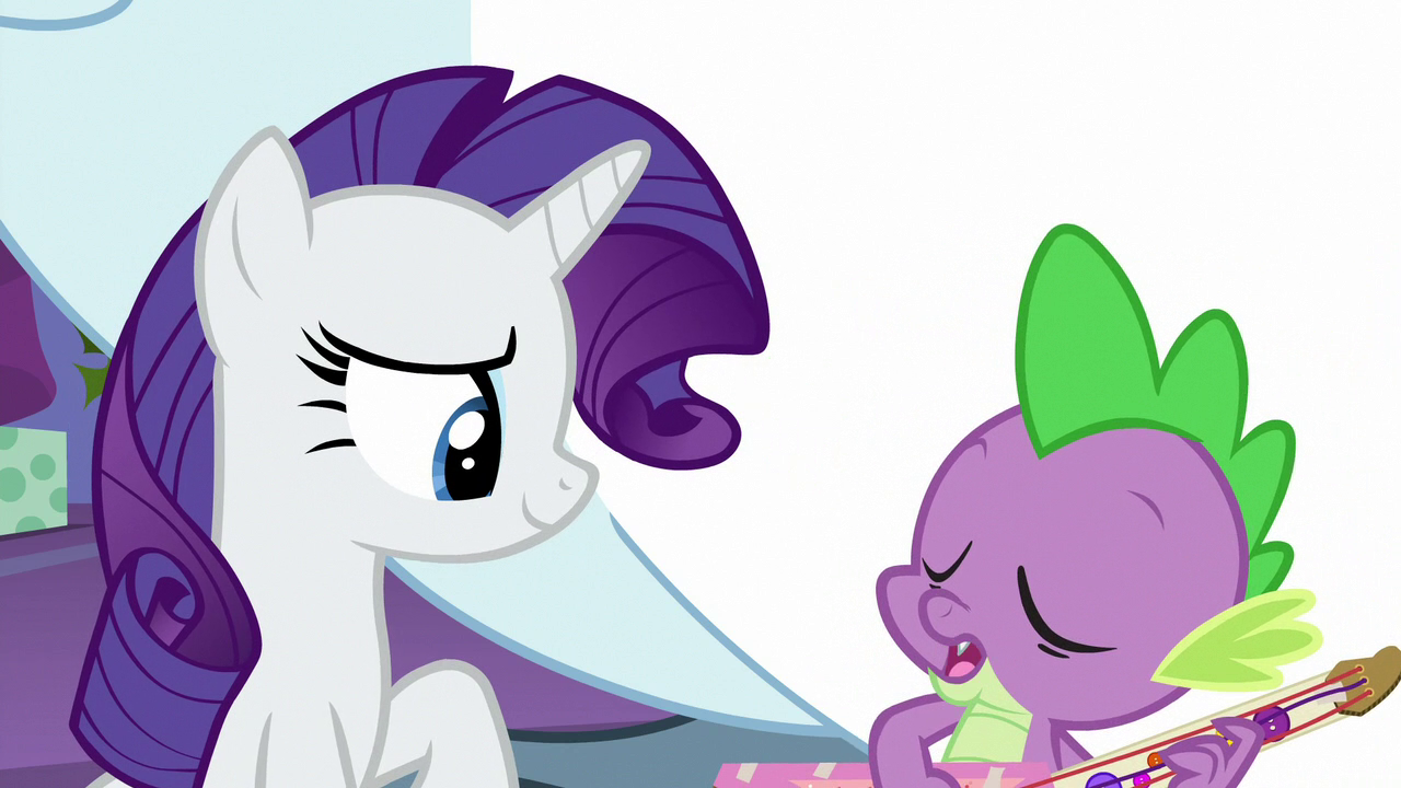 the pie that made spike eats rarity