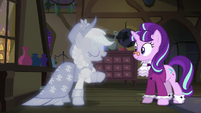 The Spirit of Hearth's Warming Past "they'll be along in a bit" S06E08