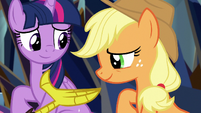 "Applejack, you will always be honest."