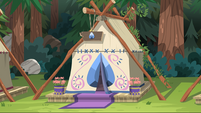 Legend of Everfree background asset - stylized tent