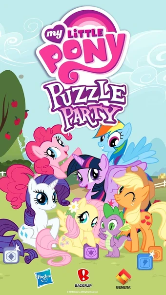 my little pony puzzle party