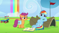Rainbow Dash resentful of her parents S7E7