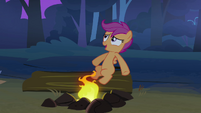 Scootaloo 'How they were all afraid of the olden pony' S3E06