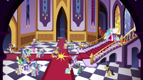 The Grand Galloping Gala entrance hall S5E7