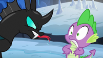 Thorax hisses at Spike a third time S6E16