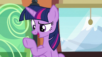 Twilight "why do you need a disguise?" S6E16