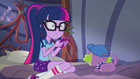 Twilight Sparkle realizes her line flub EG4b