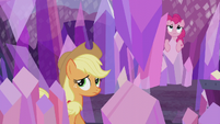 Applejack looking for the obsidian S5E20