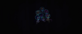 Mane Six hear something in the darkness MLPTM