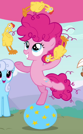 Pinkie Pie como una potrilla ID T4E12