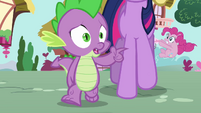Spike pointing S3E03