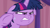 Twilight stares intently at Team Maud-Briar S9E16