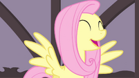 Fluttershy singing happily S4E14