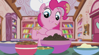 Pinkie "praline and nuts" S5E8