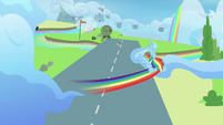 Rainbow flying fast S3E07